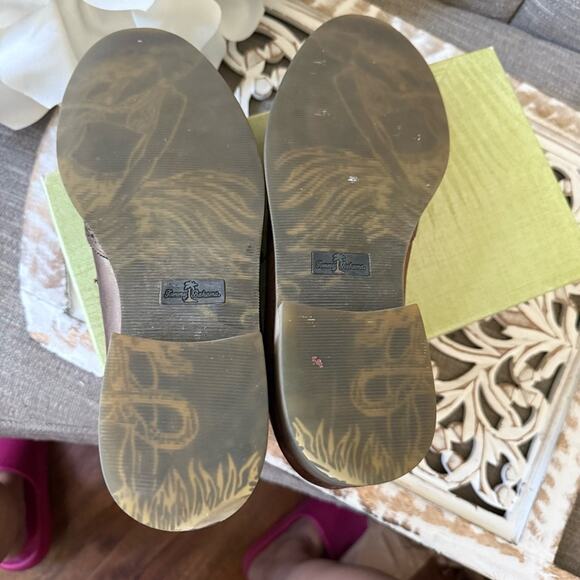 Tommy Bahama Brown Leather Wing tip Slip on Penny Loafers Shoes Men’s 10 - Picture 9 of 10